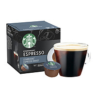 88VIP：STARBUCKS 星巴克 咖啡胶囊多趣酷思意式浓缩胶囊5.5g*12颗