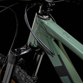 崔克（TREK）山地车 MARLIN 7 轻量快速气压前叉油压碟刹越野山地自行车 深青色 门店提取 S（身高155-165CM） 12速