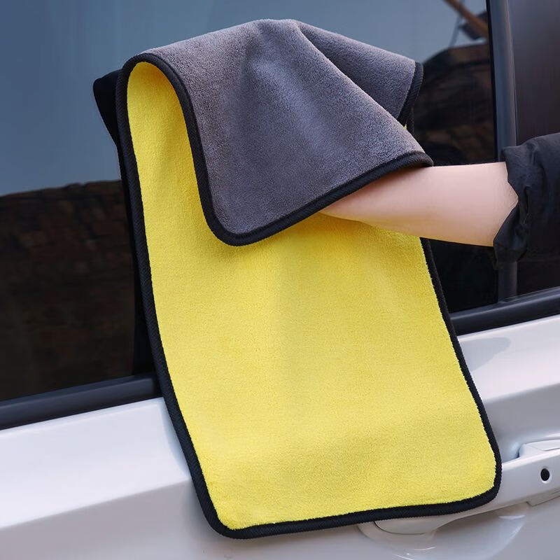 大號加厚不留痕洗車毛巾擦車毛巾專用 1條裝30×30cm