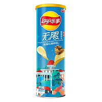 88VIP：Lay's 乐事 无限罐装薯片吮指红烧肉味104g×1罐小吃食品凑单零食