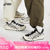 ASICS 亞瑟士 男女時尚舒適涼鞋 GEL-SONOMA SE 米白色/黑色37.5