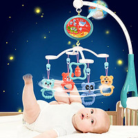 愛嬰樂 嬰兒床鈴搖鈴0-1歲新生兒音樂玩具旋轉安撫床頭鈴滿月禮物