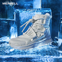 MERRELL 邁樂 經典雪地靴女CLOUDPUFF新款高幫保暖輕盈防水戶外冬靴