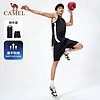 CAMEL 骆驼 运动篮球套装男士2024春夏新款速干训练背心透气跑步两件套男