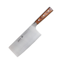 tuoknife 拓 玄鹤菜刀日本钢家用切片刀切肉刀厨师料理刀万用刀厨房多功能刀具 玄鹤7寸大菜刀