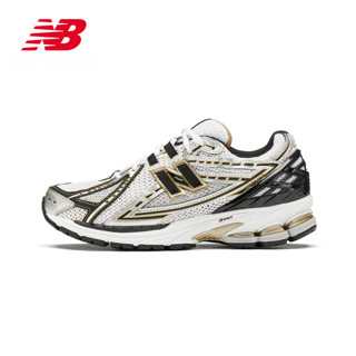 NEW BALANCE  NB1906R 【IU同款】老爹鞋男鞋女鞋夏季复古网面休闲运动鞋 白色/银色 M1906RA 38(脚长23.5cm)