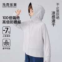 马克华菲女童防晒衣夏季2024新款男童冰丝防晒服防紫外线女孩薄款外套夏装