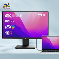 ViewSonic 优派 24英寸4K电脑显示器IPS VX2479-4K-HD