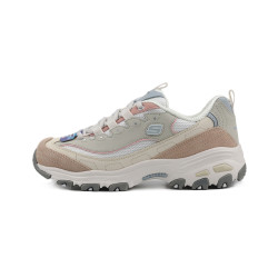 skechers斯凯奇dlites10女子休闲运动鞋149238ros玫瑰红色35