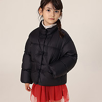 88VIP：马克珍妮 女童新年限定新中式三防羽绒服儿童冬款