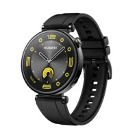 今日必買：HUAWEI 華為 WATCH GT4 智能手表 41mm 幻夜黑 氟橡膠表帶