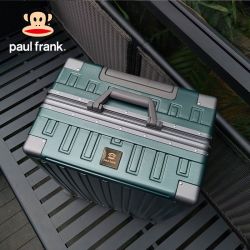 大嘴猴旅行箱包_paul frank 大嘴猴 高档全铝框硬箱ins网红万向轮行李