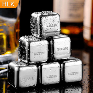 百亿补贴：HLK 食品级316不锈钢冰块威士忌冰粒速冻冰酒石冰粒冰铁冰镇
