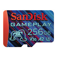 20点开始、省心凑单、PLUS会员：SanDisk 闪迪 TF内存卡 256GB A2 U3 V30