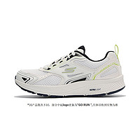 SKECHERS 斯凯奇 Go Run Consistent 男子跑鞋 220034/WBLM 白色/黑色/柠檬色 43