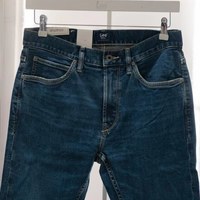 Lee 101+修身小脚牛仔裤 深蓝色 32码