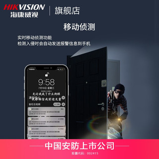 海康威视监控摄像头 POE网络高清 手机夜视 远程监控器摄像机室外监控器户外 室内【300万录音版丨POE供电】T13HV3 4MM