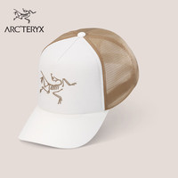 ARC’TERYX始祖鸟 BIRD TRUCKER CURVED 透气 男女同款 弯檐帽 极地白/砂陶棕