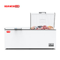 華雯 1088臥式冰箱冷柜大冰柜冷藏單溫商用大容量冰柜冷凍柜家用