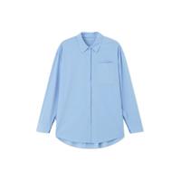 Gap 盖璞 女装2024夏季轻薄UPF40+防晒衣宽松简约长袖衬衫510289