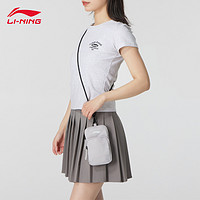 88VIP：LI-NING 李宁 手机包男女通用斜挎包休闲旅行户外健身单肩包手提包ABJT063