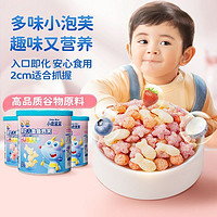 小鹿蓝蓝 6个月宝宝谷物零食水果泡芙