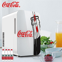Coca-Cola 可口可乐 车载冰箱车家两用便携小冰箱迷你学生宿舍饮料冷藏网红