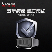 SanDisk professional 闪迪大师 极刃 PRO-BLADE STATION 模块化固态硬盘 扩展坞 双雷电3/USB-C接口