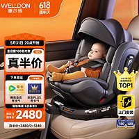 WELLDON 惠爾頓 兒童安全座椅 0-7歲 360度旋轉 i-Size認證  智轉PRO