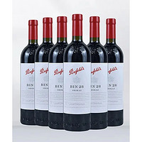 PLUS会员：Penfolds 奔富 BIN28设拉子干红葡萄酒 750ml*6支装 澳洲原瓶进口木