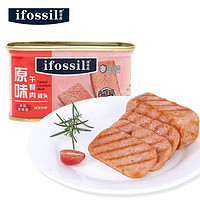 ifossil 澳弗森 荣师原味午餐肉 198g 即食早餐火锅涮肉食材 方便速食