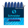 德国schneide施耐德墨囊瓶装100支桶装墨胆30支钢笔墨囊三年级小用欧标口径非碳素墨胆可擦蓝色