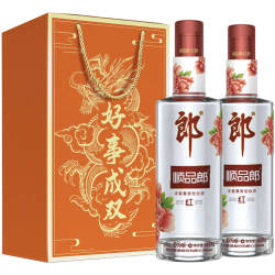 LANGJIU 郎酒 顺品郎 红顺 45%vol 兼香型白酒 480ml*2瓶 双瓶装