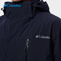 哥伦比亚 2024春夏新品哥伦比亚户外男防水防风耐磨单层冲锋衣夹克XE2587