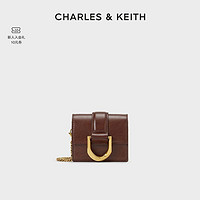 百億補貼：CHARLES & KEITH CHARLES＆KEITH CK6-50840489馬蹄扣飾迷你Gabine零錢包小包女