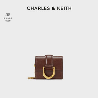 百亿补贴：CHARLES & KEITH CHARLES＆KEITH CK6-50840489马蹄扣饰迷你Gabine零钱包小包女