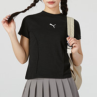 88VIP：PUMA 彪马 女装短袖T恤新款运动服跑步健身透气休闲半袖628241-01