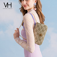 VANESSA HOGAN VH女包山茶花系列信封包精致高级感包包老花链条单肩包小包斜挎包