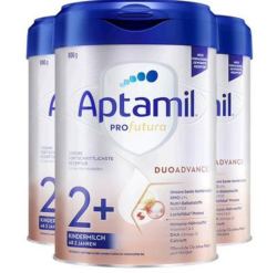 Aptamil 爱他美 白金德文版³HMO幼儿配方奶粉2+段2岁及以上3罐德国