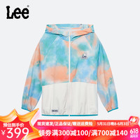 李 Lee男女童夏季连帽防晒衣2024新款男孩外套儿童装薄款夏装防晒服