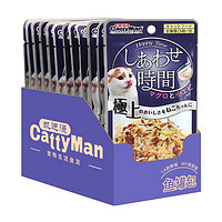 多格漫 Doggy Man鱼罐平包-金枪鱼&鰹鱼 小虾米55g
