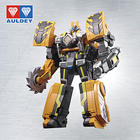 AULDEY 奧迪雙鉆 巨神戰擊隊3變形機器人-豪華版爆裂戰擊王