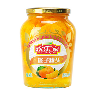 88VIP：HUANLEJIA 欢乐家 糖水橘子罐头 900g