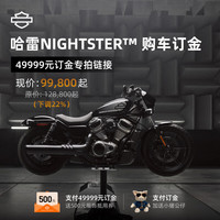 哈雷戴维森(Harley-Davidson)Nightster 摩托车 机车【新车订金】 Nightster 订金 电子兑换券