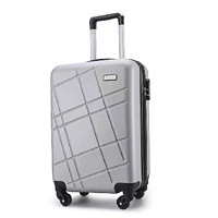 EAZZ大容量行李箱拉杆箱万向轮旅行箱登机箱耐磨皮箱子结实20英寸