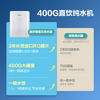 Haier 海尔 反渗透净水器 赠送滤芯