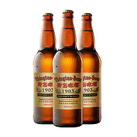 1日0點：TSINGTAO 青島啤酒 復古裝 經典1903啤酒 640ml*12瓶 整箱裝