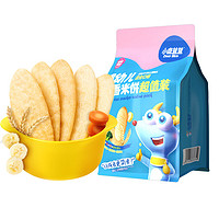 小鹿藍藍 嬰幼兒香香米餅 3口味混合 寶寶零食兒童零食 超值裝120g(60片)