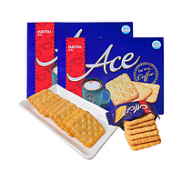 ace 海太 韩国海太ACE饼干苏打咸味海奶原装进口薄饼盐原味牌零食