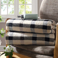 馨牌 生活大师经典格纯棉柔软吸水大浴巾加厚成人浴巾酒店浴巾 黄色 140*70cm